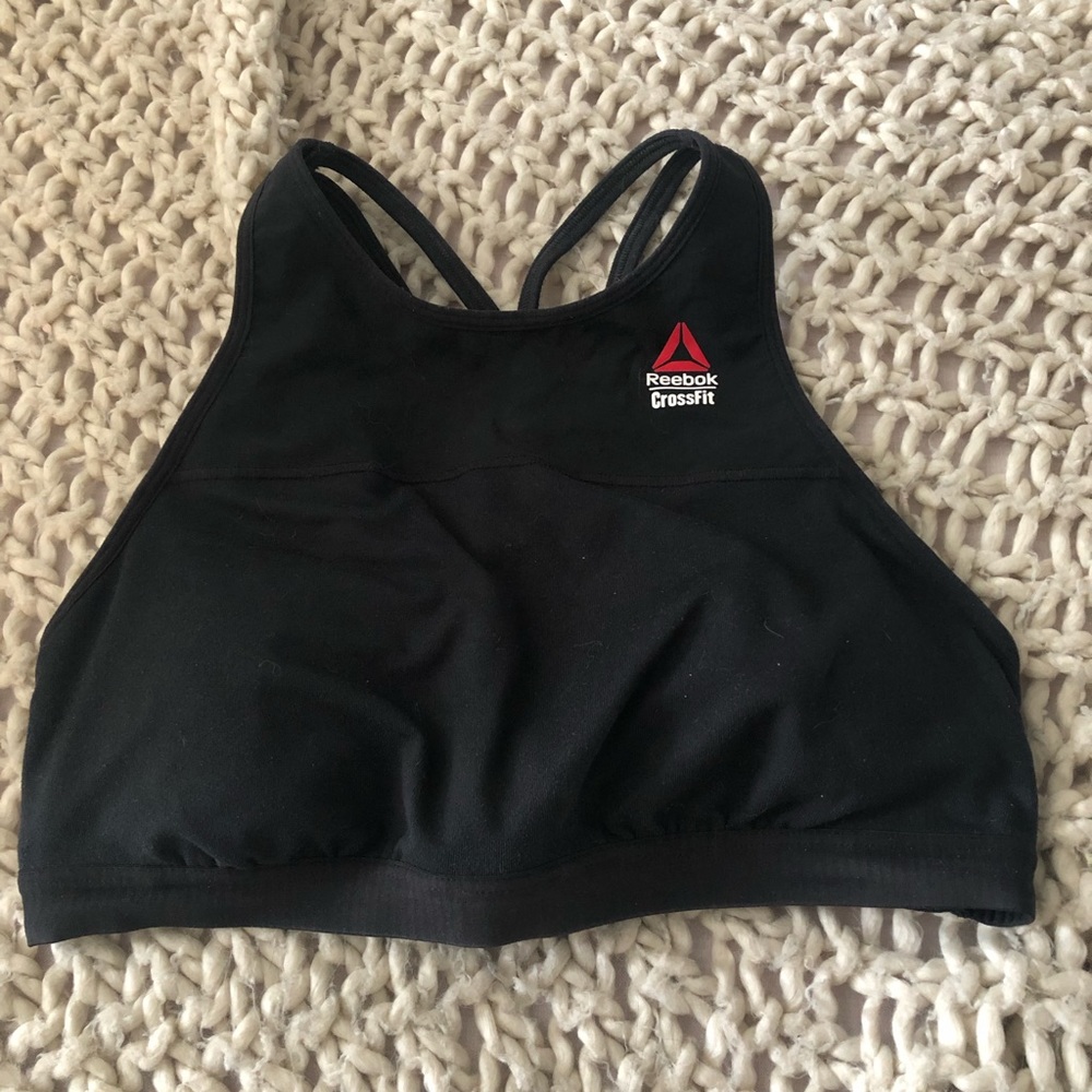 Reebok CrossFit high neck sports bra